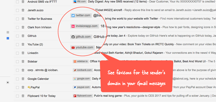 HDegy | كيفية عرض اسم وشعار مرسل الايميل في Gmail