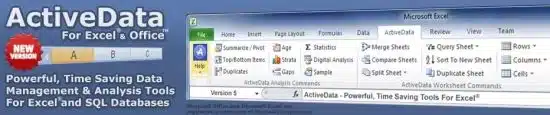برنامج ActiveData For Excel 5.0.508: أداة قوية لتحليل البيانات في Excel