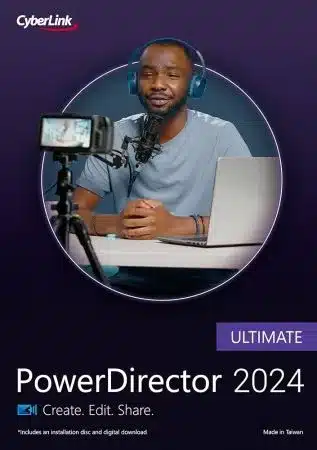 برنامج CyberLink PowerDirector Ultimate 2024 v22.0.2313.0 لتحرير الفيديو