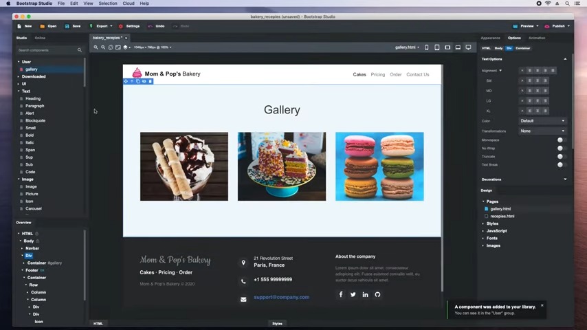 HDegy | برنامج Bootstrap Studio Professional v7.0: الأداة المثلى لتصميم مواقع الويب الحديثة