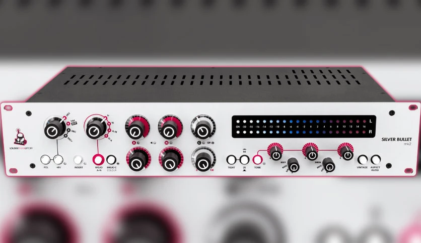 HDegy | برنامج Louder Than Liftoff SILVER BULLET mk2 v1.1.0: طابع تناظري غني لتسجيلاتك