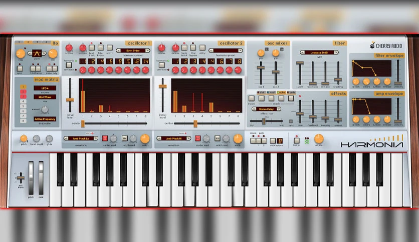 HDegy | برنامج Cherry Audio Harmonia v1.0.9.72: آلة موسيقية افتراضية ثورية