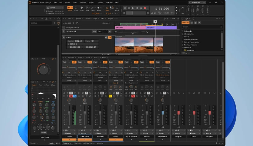 HDegy | برنامج Cakewalk Sonar v30.11.0.097 WIN: استوديو الموسيقى المتكامل