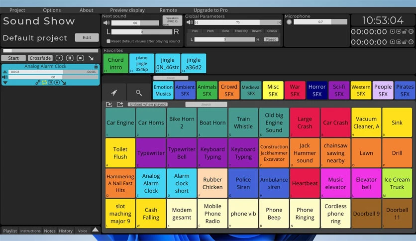 HDegy | برنامج Sound Show Pro 2025.04.20: الحل الأمثل لعروض الصوت الحية