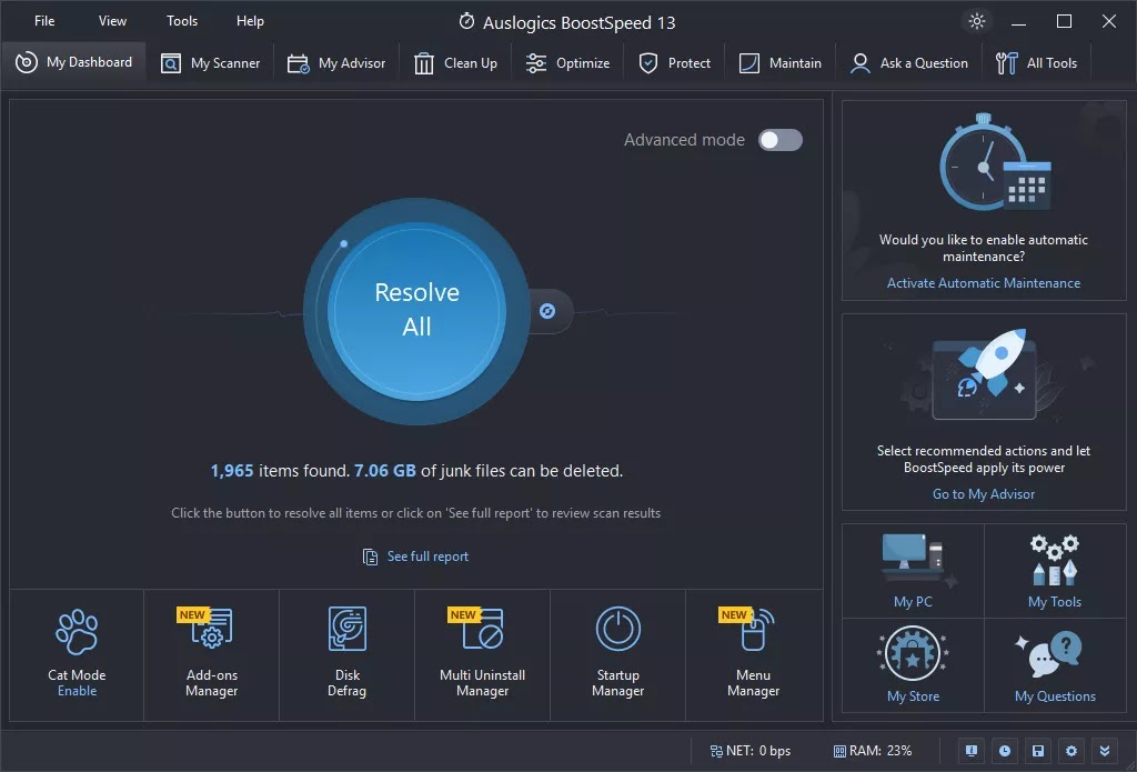 HDegy | برنامج Auslogics BoostSpeed Pro v13.0.0.8: الحل الأمثل لتسريع وتنظيف جهازك