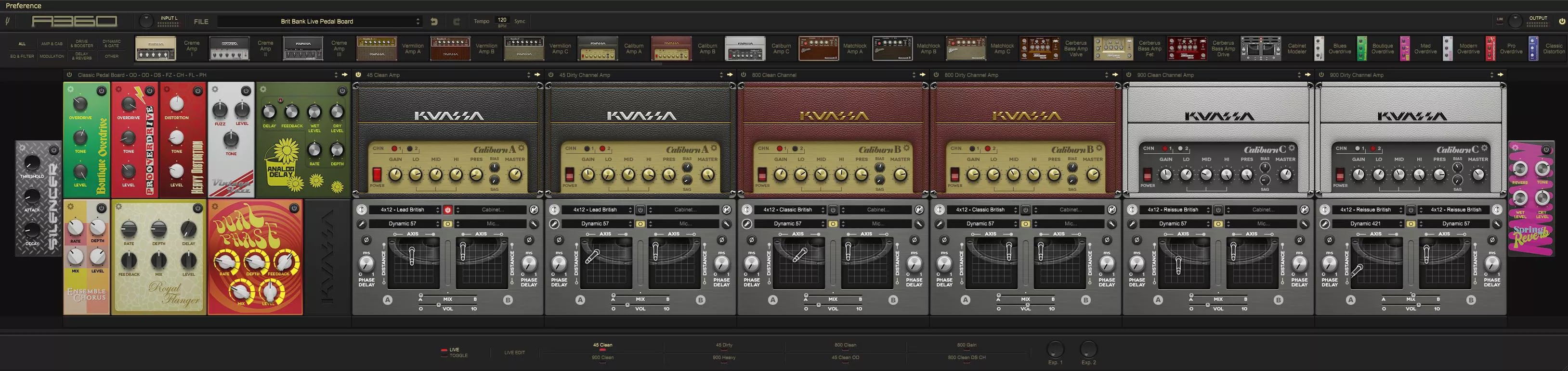 HDegy | برنامج Kuassa Amplifikation 360 v1.3.4: عالم متكامل لصوتيات الجيتار الاحترافية