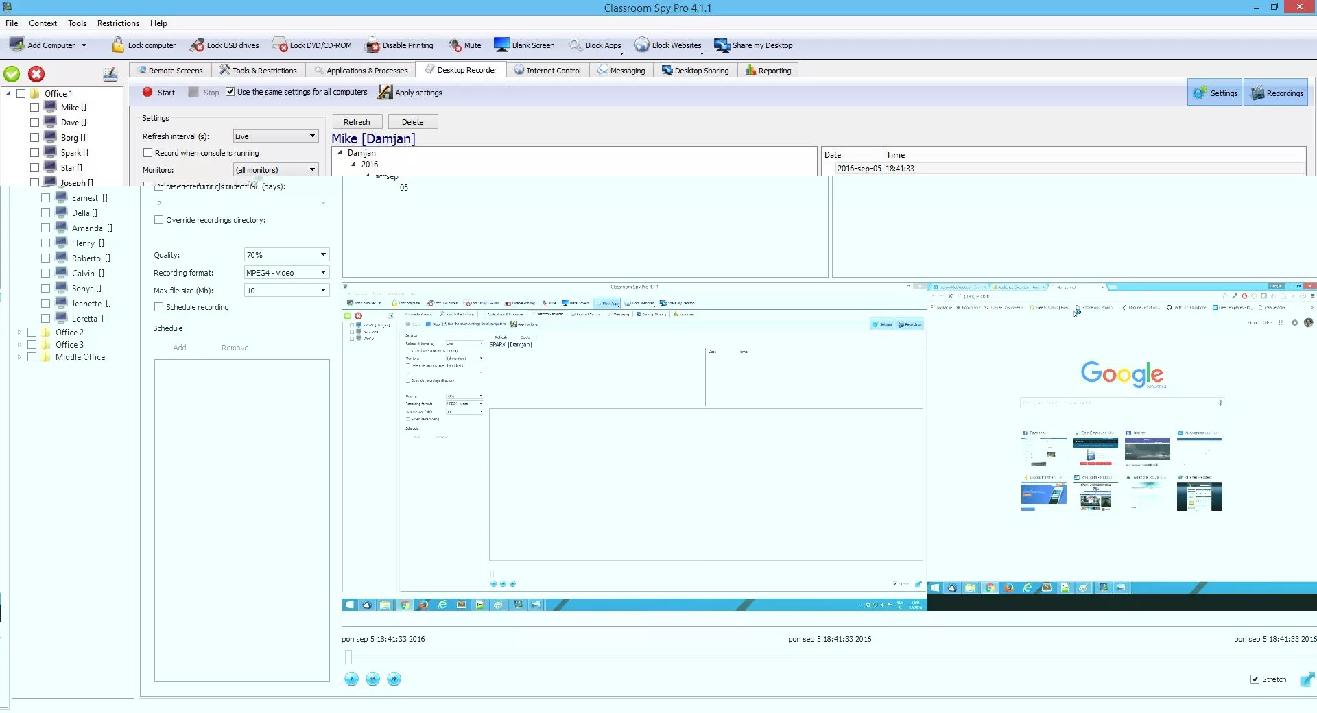 HDegy | برنامج Classroom Spy Pro v5.4.7: الحل الأمثل لإدارة الفصول الدراسية