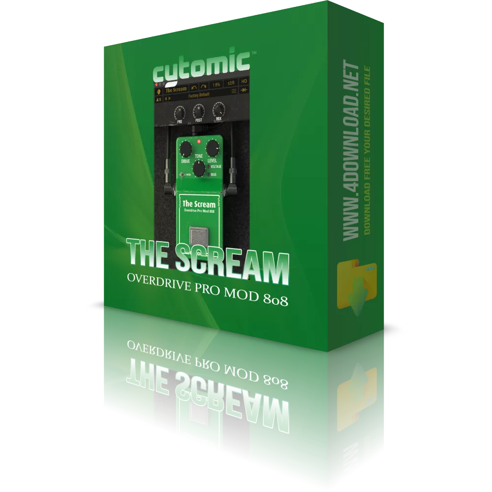 HDegy | برنامج Cytomic The Scream v1.2.14: محاكاة احترافية لدواسات الصوت الكلاسيكية