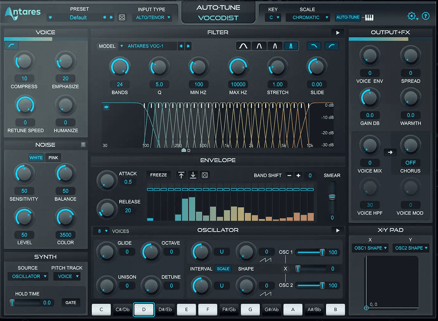 HDegy | برنامج Auto-Tune Vocodist v1.1.0 : قوة الفوكودر مع لمسة Auto-Tune
