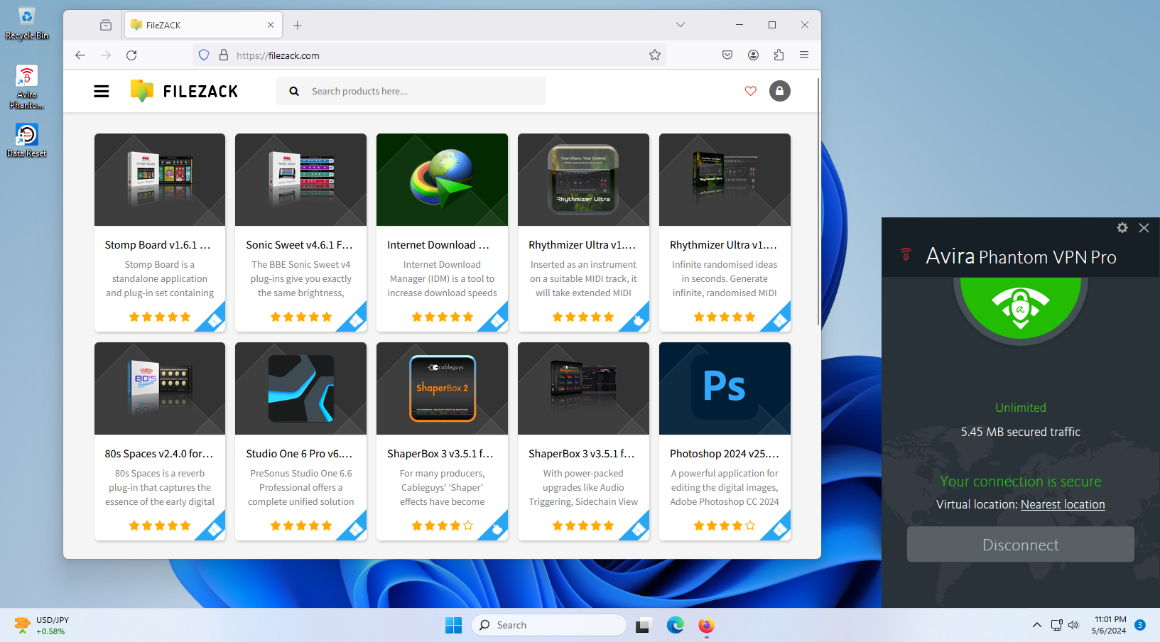 HDegy | برنامج Avira Phantom VPN Pro v2.44.1.19908: بوابتك لتصفح آمن ومجهول