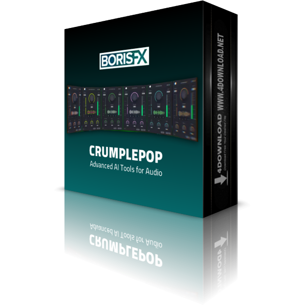 HDegy | برنامج CrumplePop Complete 2024.0.3 : أدوات الصوت الشاملة والذكية
