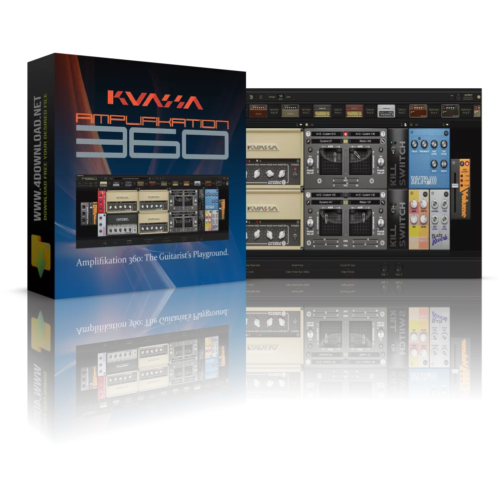HDegy | برنامج Kuassa Amplifikation 360 v1.3.4: عالم متكامل لصوتيات الجيتار الاحترافية