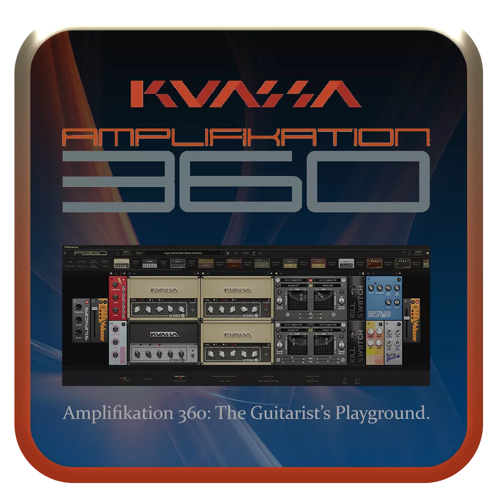 HDegy | برنامج Kuassa Amplifikation 360 v1.3.4: عالم متكامل لصوتيات الجيتار الاحترافية