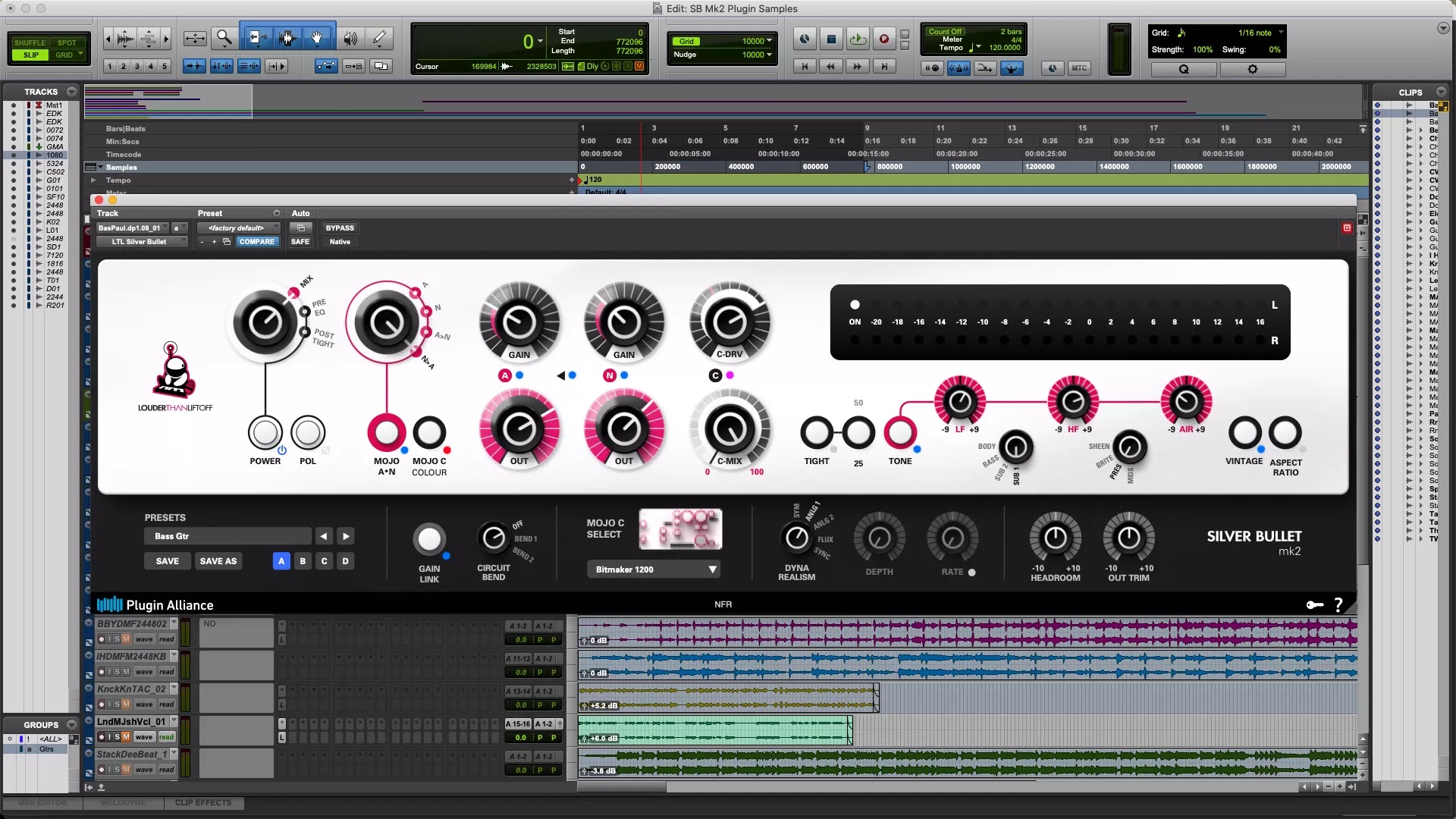 HDegy | برنامج Louder Than Liftoff SILVER BULLET mk2 v1.1.0: طابع تناظري غني لتسجيلاتك