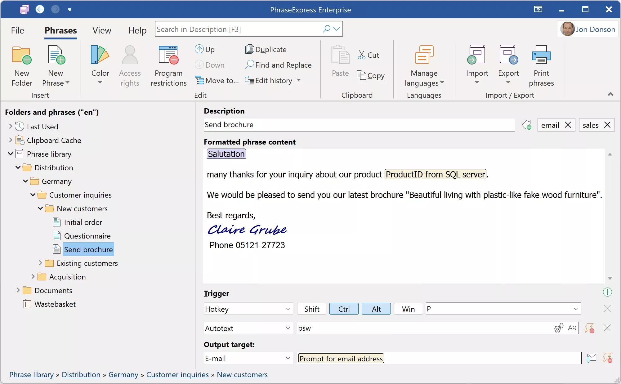 HDegy | برنامج PhraseExpress v17.0.113: شريكك المثالي لزيادة سرعة الكتابة