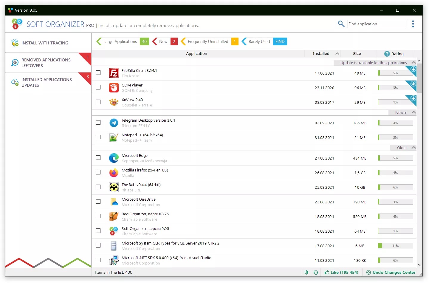 HDegy | برنامج Soft Organizer Pro v10.10: الحل الأمثل لتنظيف جهازك من بقايا البرامج