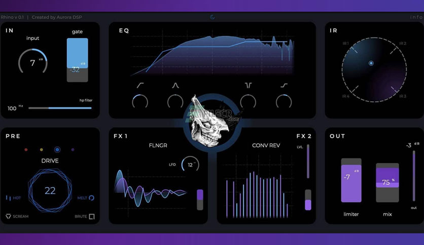 HDegy | برنامج Aurora DSP Rhino v1.7.0: رحلتك نحو أصوات جيتار استثنائية