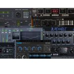 واجهة برنامج Eventide Ensemble Bundle تعرض قائمة الإضافات