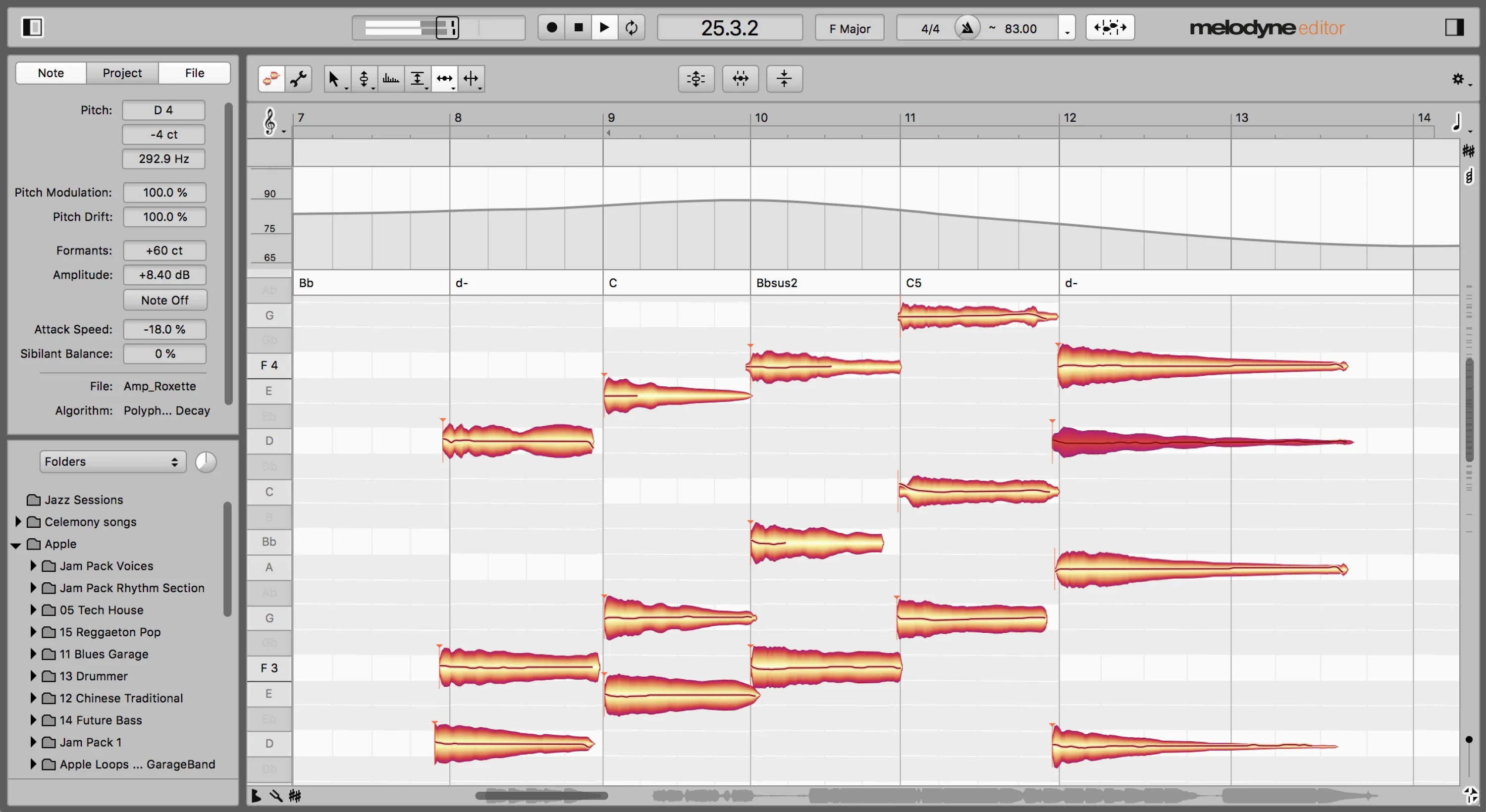 HDegy | برنامج Melodyne 5 Studio v5.4.2.006 WIN: تحرير صوتي لا مثيل له