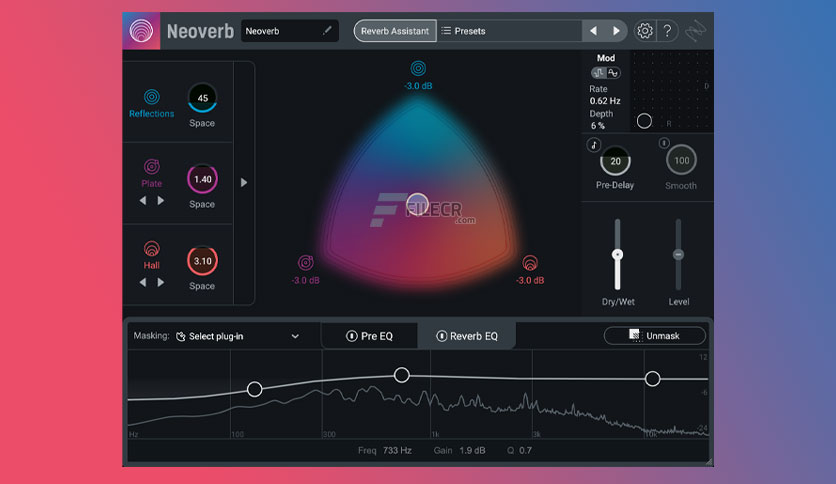 HDegy | برنامج iZotope Neoverb v1.4.0: تحسين الصوتيات وإضافة لمسة احترافية