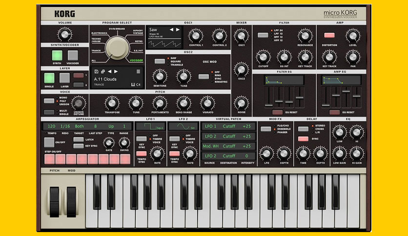 HDegy | برنامج KORG microKORG v1.1.0: إبداع موسيقي لا حدود له