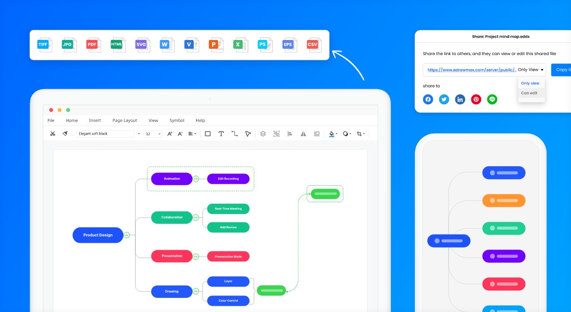 HDegy | برنامج EdrawMax Ultimate v14.2.2.1269: الحل الأمثل لإنشاء المخططات الاحترافية HDegy | برنامج EdrawMax Ultimate v14.2.2.1269: الحل الأمثل لإنشاء المخططات الاحترافية
